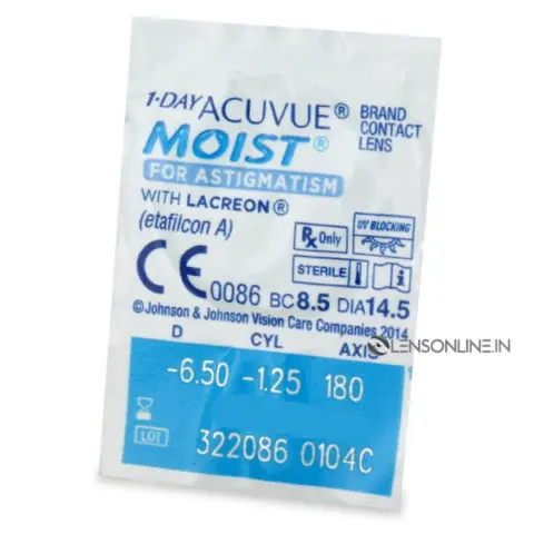ACUVUE MOIST 1 DAY TORIC (30 LENSES)