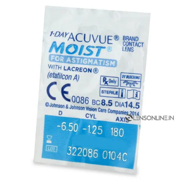 ACUVUE MOIST 1 DAY TORIC (30 LENSES)