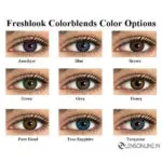 FRESHLOOK MONTHLY COLOR BLENDS BROWN (2 LENS)