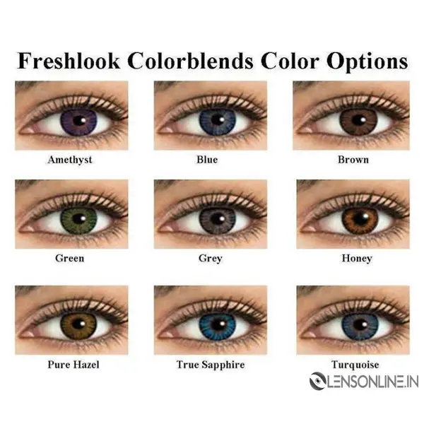 FRESHLOOK MONTHLY COLOR BLENDS BROWN (2 LENS)
