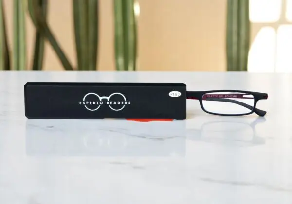 Esperto Readers Flatty Black (Blue Cut)