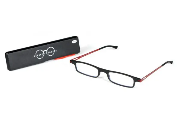 Esperto Readers Flatty Black (Blue Cut)