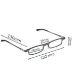 Esperto Readers Flatty Gray (Blue Cut)