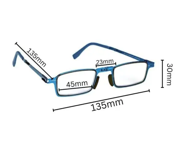 Esperto Readers Lighter Blue (Blue Cut)