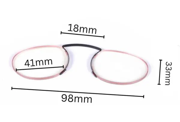 Esperto Readers Nosey Silver (Blue Cut)