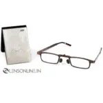 Esperto Readers Slim Fold Brown (Blue Cut)