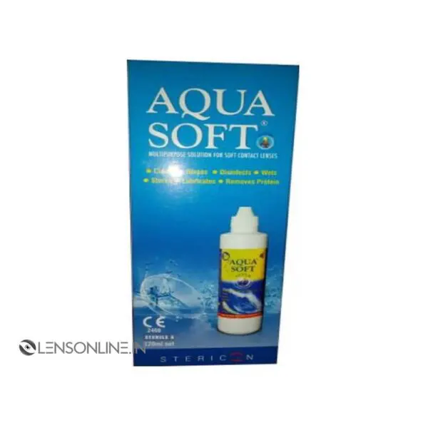 Aquasoft multipurpose solution - 120 ml