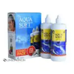 AQUASOFT Combo Pack 360ml+360ml Multipurpose Solution for Soft Contact Lens 720 ml