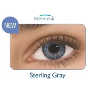 FRESHLOOK MONTHLY COLOR BLENDS STERLING GRAY (2 LENS)