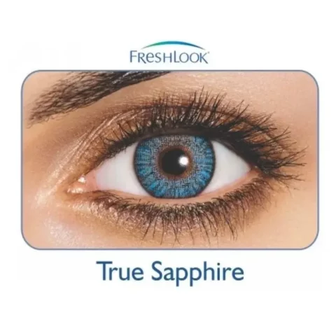 FRESHLOOK MONTHLY COLOR BLENDS TRUE SAPPHIRE (2 LENS)