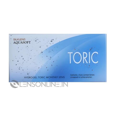 Silklens Aquasoft Silicone Toric Monthly (3 Lens/Box)