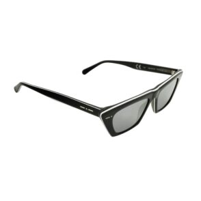 Italia Independent Polarized UV Protection Sunglasses - Kim - Glossy White / Black