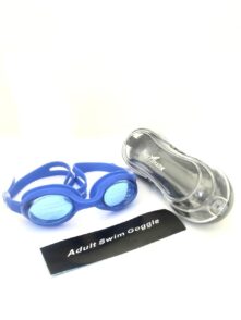 Free Shark Swimming Goggles For Adults - Blue